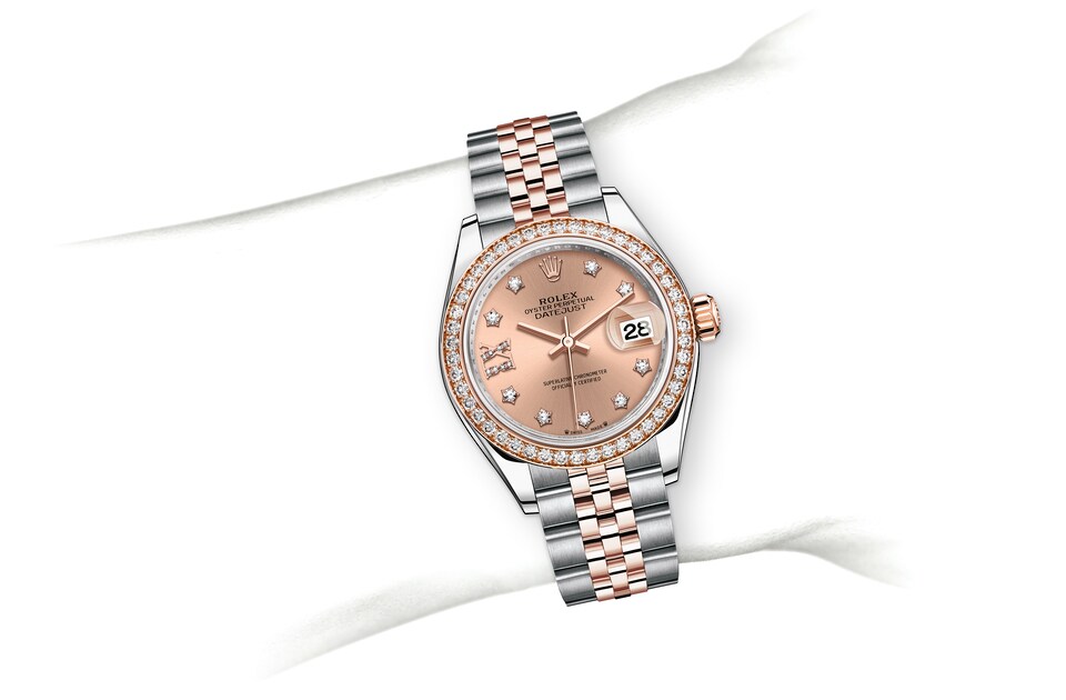 Match lunge Udsæt Rolex Lady-Datejust in Oystersteel and gold, m279381rbr-0027 | Razny  Jewelers