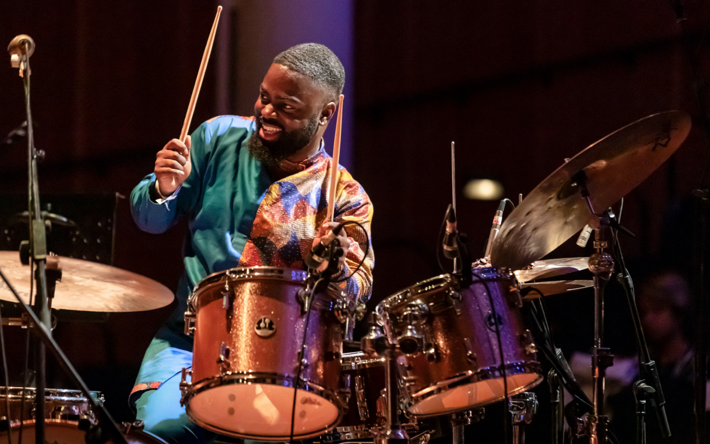2018–2019 music protégé Marcus Gilmore who was mentored by Zakir Hussain. 2018–2019 music protégé Marcus Gilmore who was mentored by Zakir Hussain.