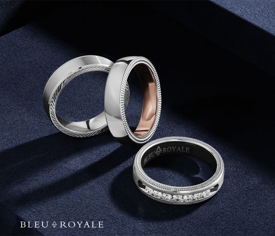 Bleu royale shop wedding band