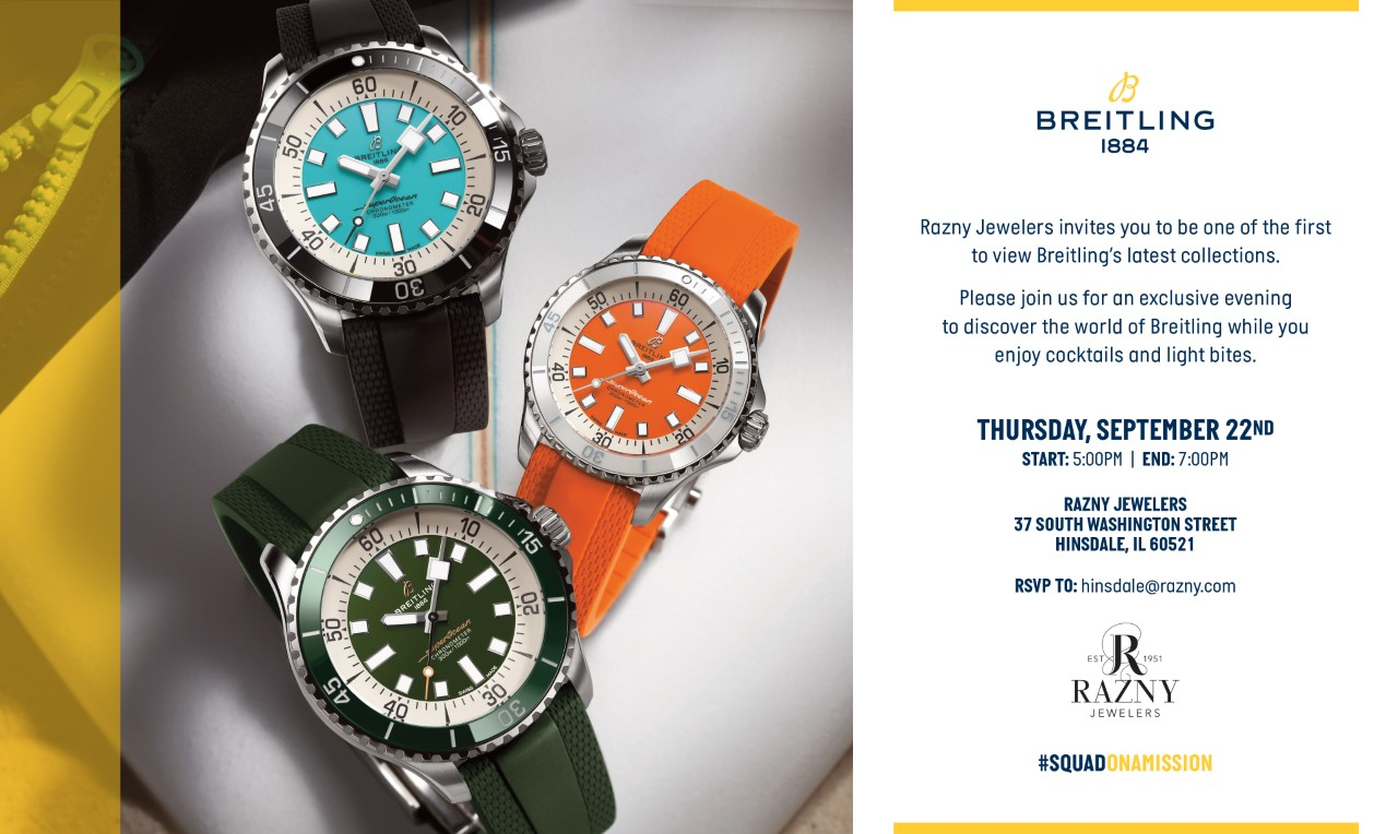 hinsdale breitling event flyer