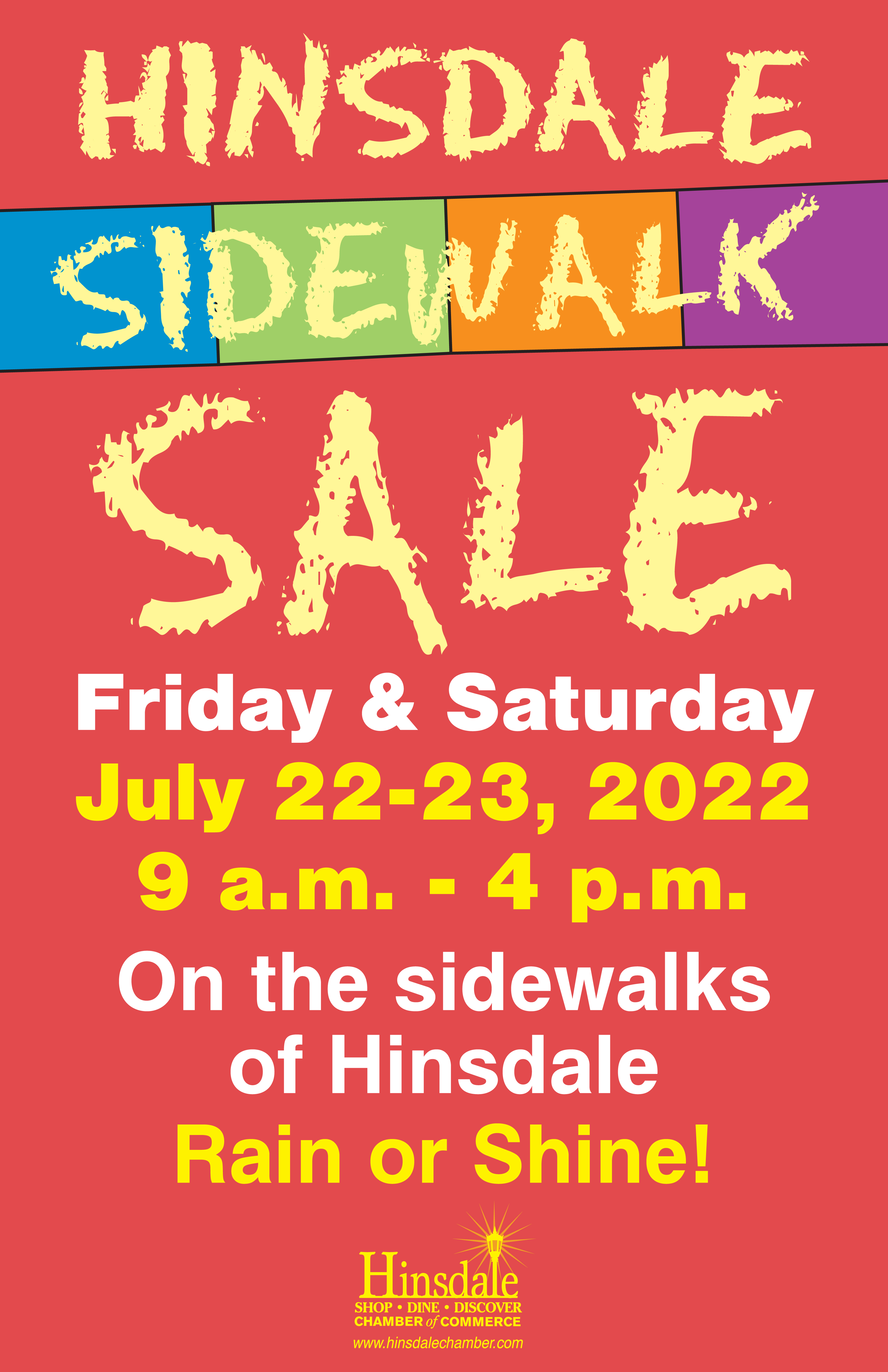 Sidewalk Sale Flyer