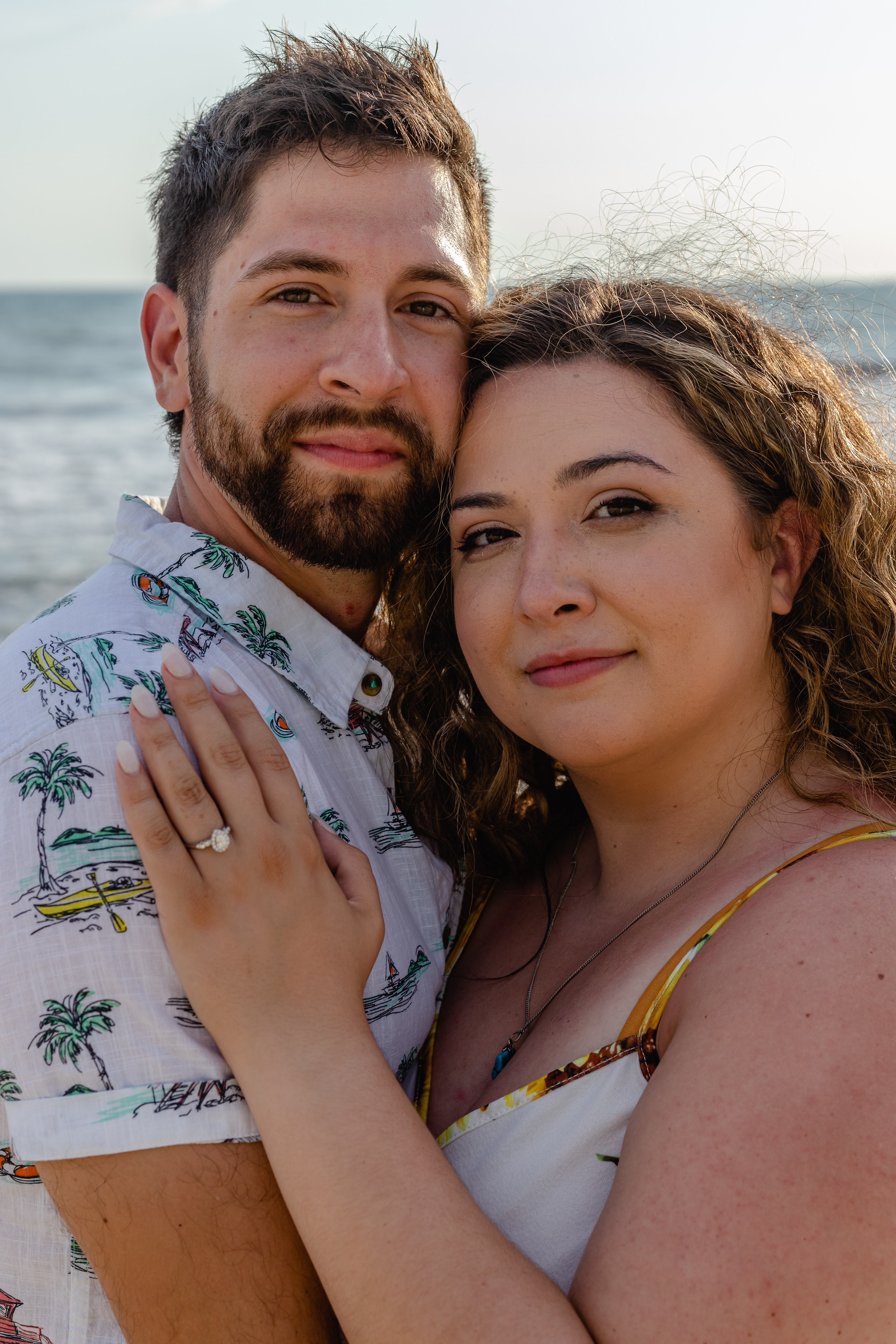 couple posing for a picture