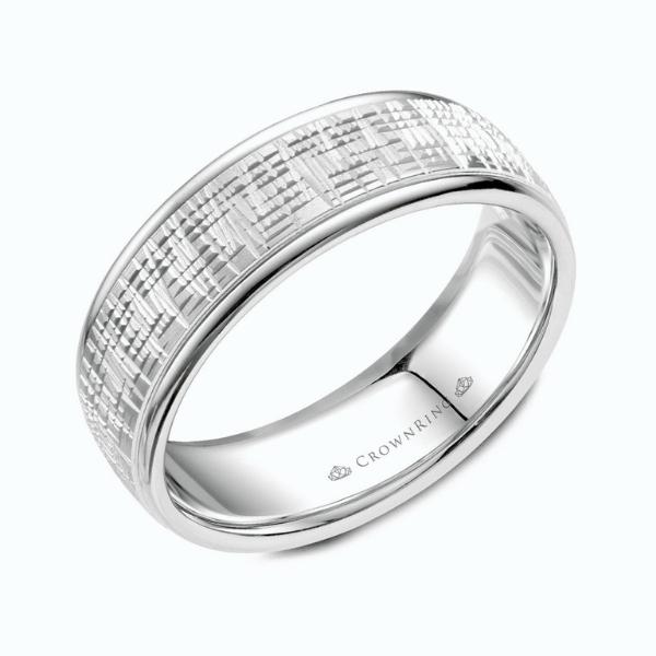 CrownRing men's wedding band from Razny Jewelers in Chicago